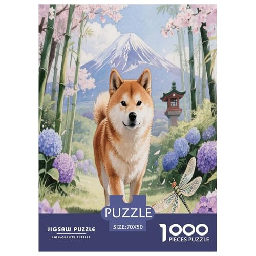 Shiba Inu Premium 1000 Teile Puzzle Unmöglich Dekompressionsspiel Süße Haustiere Geschenkideen Für Erwachsene Und Kinder Ab 12 Jahren 70x50cm/1000pcs Shiba Inu Premium 1000 Teile Puzzle Unmöglich Dekompressionsspiel Süße Haustiere Geschenkideen Für Erwachsene Und Kinder Ab 12 Jahren 70x50cm/1000pcs von JWEGVOSAY