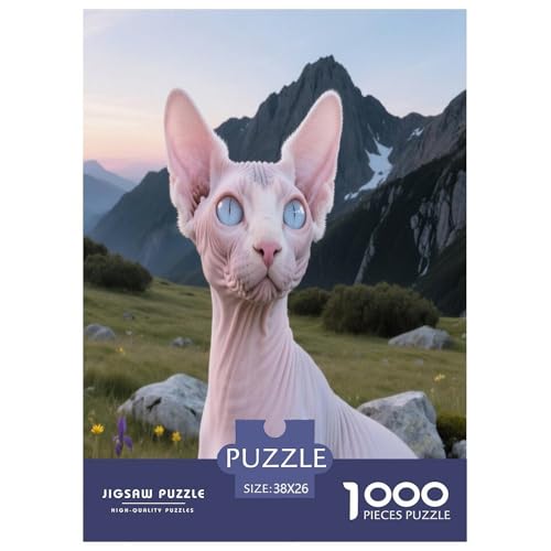 Sphynx 1000 Teile Puzzle Premium Quality Dekompressionsspiel Süße Haustiere Spielzeug Ab 14 Jahren 38x26cm/1000pcs Sphynx 1000 Teile Puzzle Premium Quality Dekompressionsspiel Süße Haustiere Spielzeug Ab 14 Jahren 38x26cm/1000pcs von JWEGVOSAY