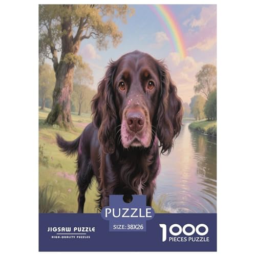 Sussex Spaniel 1000 Teile Puzzle Unmöglich Geschicklichkeitsspiel Für Die Ganze Familie Süße Haustiere Spielzeug Für Erwachsene Und Kinder Ab 12 Jahren 38x26cm/1000pcs Sussex Spaniel 1000 Teile Puzzle Unmöglich Geschicklichkeitsspiel Für Die Ganze Familie Süße Haustiere Spielzeug Für Erwachsene Und Kinder Ab 12 Jahren 38x26cm/1000pcs von JWEGVOSAY