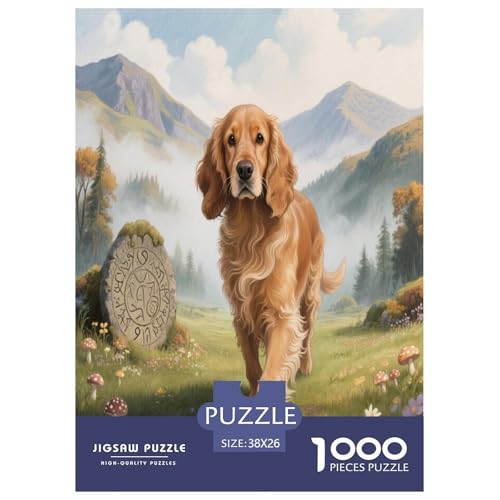 Sussex Spaniel Premium 1000 Teile Puzzle Unmöglich Geschicklichkeitsspiel Für Die Ganze Familie Süße Haustiere Spielzeug Ab 14 Jahren 38x26cm/1000pcs Sussex Spaniel Premium 1000 Teile Puzzle Unmöglich Geschicklichkeitsspiel Für Die Ganze Familie Süße Haustiere Spielzeug Ab 14 Jahren 38x26cm/1000pcs von JWEGVOSAY