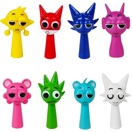 JWKLYZH 8PCS Sprunki Figuren, Sprunki Spielzeugfiguren Set, Bunte Sprunki Action Figures Statuefür Kinder und Erwachsene, Gamer und Deko, Ideal für Weihnachten und Geburtstage JWKLYZH 8PCS Sprunki Figuren, Sprunki Spielzeugfiguren Set, Bunte Sprunki Action Figures Statuefür Kinder und Erwachsene, Gamer und Deko, Ideal für Weihnachten und Geburtstage von JWKLYZH