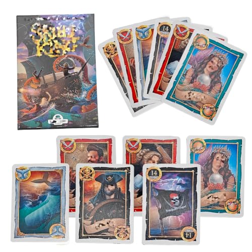 Strategiespiel-Lustiges Card Game For Pirates Solitär-Familienspiel Kartenspiel Für Erwachsene Teenager Und Kinder Lustiges Sku-Ll Familienkartenspiel Party 2 To 8 Players-Tactical Reflection Games Strategiespiel-Lustiges Card Game For Pirates Solitär-Familienspiel Kartenspiel Für Erwachsene Teenager Und Kinder Lustiges Sku-Ll Familienkartenspiel Party 2 To 8 Players-Tactical Reflection Games von JWKLYZH