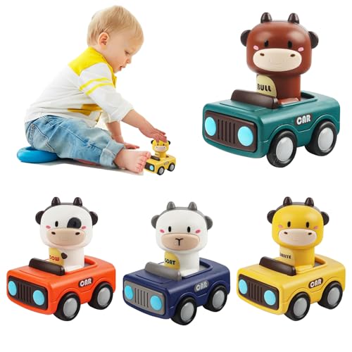 JWTRSVTY 4PCS Baby Auto Spielzeug, Tierautospielzeug Für Kleinkinder, Aufziehauto Tier-Rennwagen Für Kinder AB 4 5 6 Jahre JWTRSVTY 4PCS Baby Auto Spielzeug, Tierautospielzeug Für Kleinkinder, Aufziehauto Tier-Rennwagen Für Kinder AB 4 5 6 Jahre von JWTRSVTY