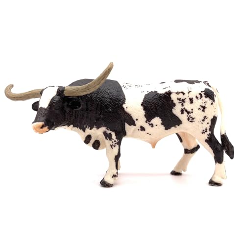JWTRSVTY Dekorative Mini Kuh Modelle, Kuh-Modell Tierspielzeug, Simulations Kuh Ornament, Miniatur-Kuh-Dekoration, Kinder Tiere Kognition Spielzeug, Bauernhof Spielzeug für Mädchen Jungen Ab 3 Jahre von JWTRSVTY