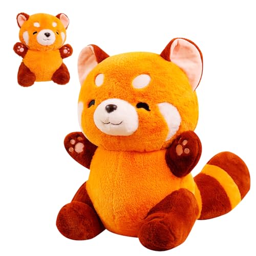 JWTRSVTY Stofftier Red Panda, 23cm Roter Panda Plüschtier Kuscheltier, Roter Panda Puppen, Red Panda Plush für Mädchen, für Jungen Mädchen Kinder Geburtstagsgeschenke Roter Panda Plüschspielzeug JWTRSVTY Stofftier Red Panda, 23cm Roter Panda Plüschtier Kuscheltier, Roter Panda Puppen, Red Panda Plush für Mädchen, für Jungen Mädchen Kinder Geburtstagsgeschenke Roter Panda Plüschspielzeug von JWTRSVTY