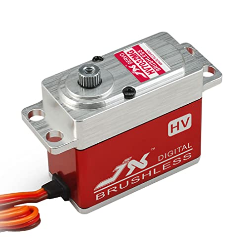 JX Servo BLS-HV7032MG 32 kg wasserdichtes Metallgetriebe mit hohem Drehmoment, Full CN, hohe Spannung, bürstenlos, digitales Servo für RC Helikopter Auto von JX Servo