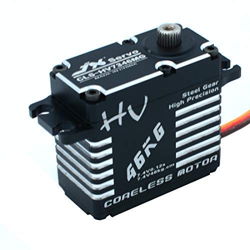 JX Servo CLS-HV7346MG 46KG Metallzahn mit hohem Drehmoment Digitaler kernloser Standard-Hochdruckservo JX Servo CLS-HV7346MG 46KG Metallzahn mit hohem Drehmoment Digitaler kernloser Standard-Hochdruckservo von JX Servo