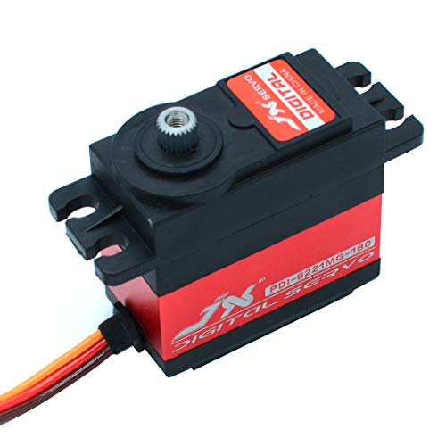 JX Servo PDI-6221MG 20 KG High Torque Metallgetriebe Digital Standard Lenkgetriebe Klettern für Drone RC Auto RC Boot Robort von JX Servo