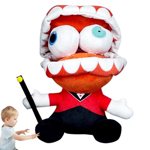 Amazing Ciircus Plüschtier, Kuscheltier Plüsch Spielzeug Cartoon Plüschpuppen Kinder Plüschkissen Spielzeug Game Character Plushies für Heimdekoration Kinder Geburtstage Weihnachts Geschenke (20cm) von JXBBAAC