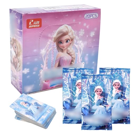 Frrozen Karten, 160 PCS Frrozen Sammelkarten Anime Karten Collector's Edition Karten Cartoon Karte Box Honor Anime Spielkarten Seltene Card Pack Karikatur Games Karten Geburtstagsgeschenk für Kinder Frrozen Karten, 160 PCS Frrozen Sammelkarten Anime Karten Collector's Edition Karten Cartoon Karte Box Honor Anime Spielkarten Seltene Card Pack Karikatur Games Karten Geburtstagsgeschenk für Kinder von JXBBAAC