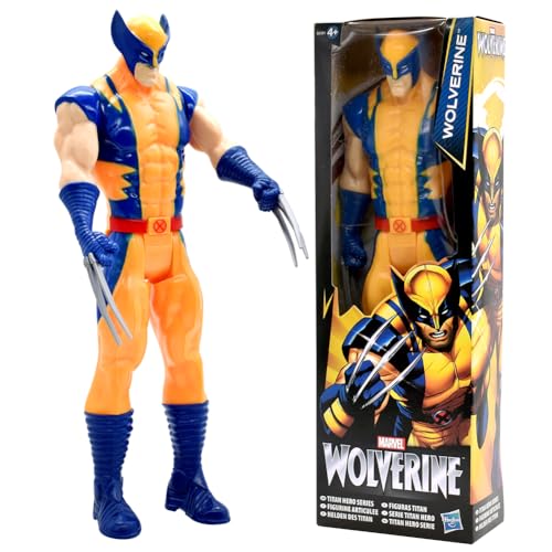 Hero Serie Action Figur, Wollverine Modell Spielzeug, Sammlerstücke Dekorationen Ornamente, Spielzeugfiguren Geschenk Jungen Kinder 30cm von JXBBAAC