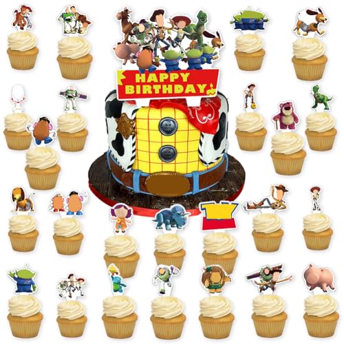 JXBBAAC Cartoon Kuchen Tortendeko, 25 Pcs Tortendeko, Geburtstag Cupcake Deko, Mädchen Tortendeko, Geburtstag Deko Set, Anime Tortendeko Zubehör, Kinder Party Liefert Dekorationen JXBBAAC Cartoon Kuchen Tortendeko, 25 Pcs Tortendeko, Geburtstag Cupcake Deko, Mädchen Tortendeko, Geburtstag Deko Set, Anime Tortendeko Zubehör, Kinder Party Liefert Dekorationen von JXBBAAC