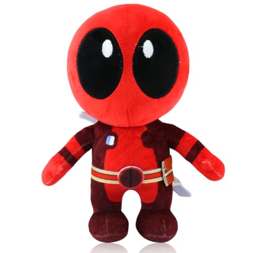 JXBBAAC Deaddpool Plüsch, Deaddpool Plüschfigur, Cartoon Superweiche Plüschpuppe, Niedlichen Figuren, Kawaii Plüschkissen, Geburtstags Party Geschenke für Kinder und Fans JXBBAAC Deaddpool Plüsch, Deaddpool Plüschfigur, Cartoon Superweiche Plüschpuppe, Niedlichen Figuren, Kawaii Plüschkissen, Geburtstags Party Geschenke für Kinder und Fans von JXBBAAC