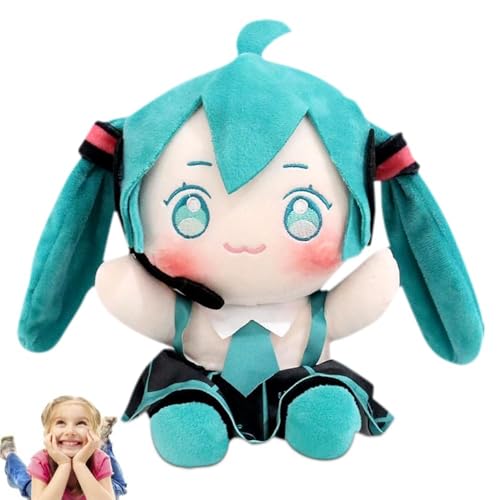 JXBBAAC Hatssune Plush Toy Miiku Cuddly Toy Kawaii Plüschkissen Anime Plush Figuren Hatssune Soft Plush Toy, Stoffpuppe Weiches, Sammlerstüc, Birthday Gift, Party Supplies 23cm JXBBAAC Hatssune Plush Toy Miiku Cuddly Toy Kawaii Plüschkissen Anime Plush Figuren Hatssune Soft Plush Toy, Stoffpuppe Weiches, Sammlerstüc, Birthday Gift, Party Supplies 23cm von JXBBAAC