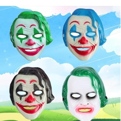 JXBBAAC Jokerr Halloween Maske,Masken für Cosplay Party,Totenkopfmaske,Horror Scary Mask,für Karneval Fasching Böse Kostümparty-Requisite JXBBAAC Jokerr Halloween Maske,Masken für Cosplay Party,Totenkopfmaske,Horror Scary Mask,für Karneval Fasching Böse Kostümparty-Requisite von JXBBAAC