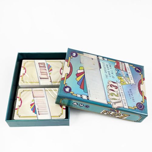 JXBBAAC Kartenspiel, Schnelles Ihr Glück und Ihre Strategie Spiel, Kartenspiele für die Famile Spielabende Partei, ab 8 Jahren, für 3+ Spieler, English JXBBAAC Kartenspiel, Schnelles Ihr Glück und Ihre Strategie Spiel, Kartenspiele für die Famile Spielabende Partei, ab 8 Jahren, für 3+ Spieler, English von JXBBAAC