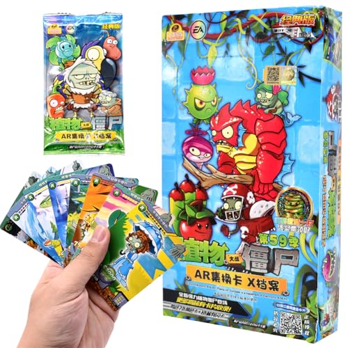 JXBBAAC Plants vs Zombies Anime Cards, 216 Pieces Anime Trading Cards Set Cartoon Trading Cards Card Game Booster Pack Solitaire Card Box Birthday Gift for Anime Enthusiasts JXBBAAC Plants vs Zombies Anime Cards, 216 Pieces Anime Trading Cards Set Cartoon Trading Cards Card Game Booster Pack Solitaire Card Box Birthday Gift for Anime Enthusiasts von JXBBAAC