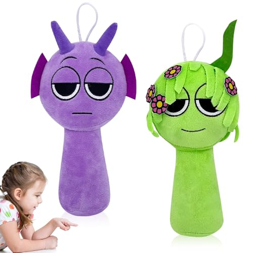 Sprunkii Plüschtier, 2 Stück Kuscheltier Plüsch Spielzeug Cartoon Plüschpuppen Kinder Plüschkissen Spielzeug Game Character Plushies für Heimdekoration Kinder Geburtstage Weihnachts Geschenke (20cm) Sprunkii Plüschtier, 2 Stück Kuscheltier Plüsch Spielzeug Cartoon Plüschpuppen Kinder Plüschkissen Spielzeug Game Character Plushies für Heimdekoration Kinder Geburtstage Weihnachts Geschenke (20cm) von JXBBAAC
