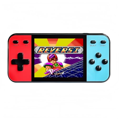 JXD Mini 3 Zoll Bildschirm Retro Videospielkonsole mit 240 Spielen TV-Anschluss Handheld Elektronisches Kinderspiel Puzzle Spielzeug Reise und Freizeit Essential von JXD