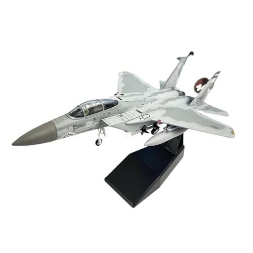 1/100 Für US Army F-15C Angriffsjäger F15 (mit Ständer) Eagle Shark Lackiertes Flugzeugmodell Aus Druckgussmetalllegierung, Replika, Sammlerstück, Ausstellungsstück, Geschenk von JXYAQTSOF