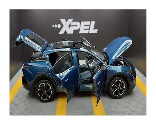 1/18 für Legierung 408X SUV Metall Diecast Auto Modell Home Decor Sammlung(Blue) von JXYAQTSOF