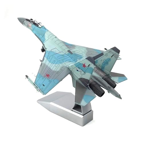 1:100 Für Russische Su-35 Super Seite Kämpfer Simulation Legierung Militär Modell Fertig Ornament(Su-35-A) von JXYAQTSOF