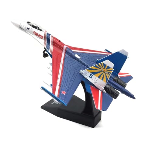 1:100 Für Russische Su-35 Super Seite Kämpfer Simulation Legierung Militär Modell Fertig Ornament(Su-35-D) von JXYAQTSOF