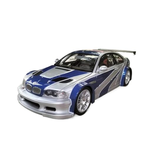 1:18 Für BMW M3 GTR E46 Simulation Legierung Statische Auto Modell Home Decor Sammlung von JXYAQTSOF