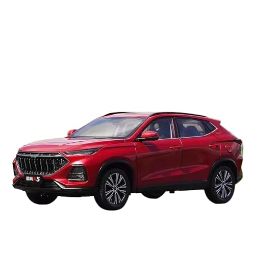 1:18 für Changan Oushang X5 SUV Druckgusslegierung Automodell Home Decor Collection(Red) von JXYAQTSOF