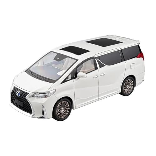 1:18 für Lexuss LM300 MPV Legierung Muscle Car Modell Home Decor Serie(White) von JXYAQTSOF