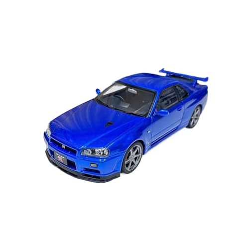 1:18 für Nissan GTR R34 Skyline Metall Druckguss Statische Miniatur Auto 1:18 für Nissan GTR R34 Skyline Metall Druckguss Statische Miniatur Auto von JXYAQTSOF