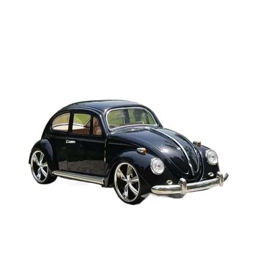 1:18 für Oldtimer Käfer Classic Modellauto Sammlerstück Ausstellungsstück(Black) von JXYAQTSOF