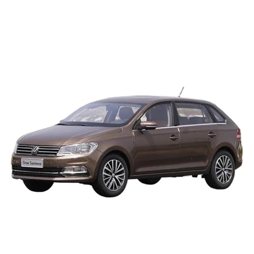 1:18 für VW Gran Santana SUV Metall Druckguss Statische Miniatur Auto(Brown) von JXYAQTSOF