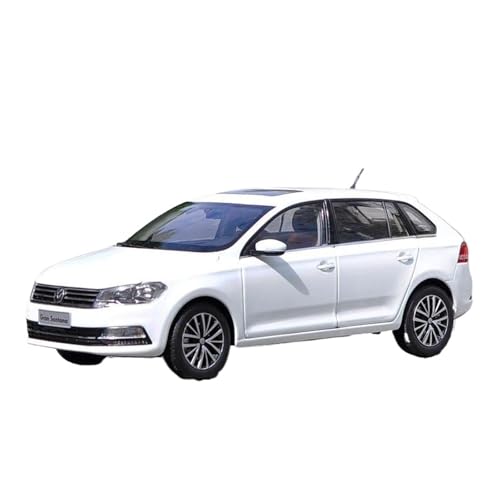 1:18 für VW Gran Santana SUV Metall Druckguss Statische Miniatur Auto(White) von JXYAQTSOF