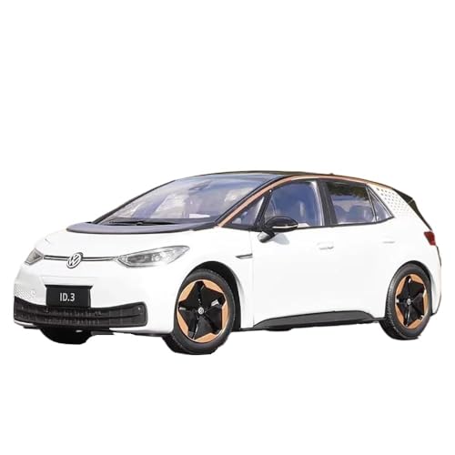 1:18 für Volkswagen ID.3 SUV Druckgusslegierung Automodell Home Decor Collection(White) von JXYAQTSOF