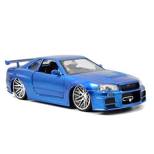 1:24 für Fast & Furious Skyline GTR R34 Legierung Auto Druckguss Home Decor Serie von JXYAQTSOF