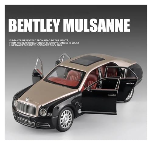 1:24 für Maßstab Bentley Mulsanne Legierung Modell Auto Sammlung Fahrzeug Hause Dekoration(Style 2) von JXYAQTSOF