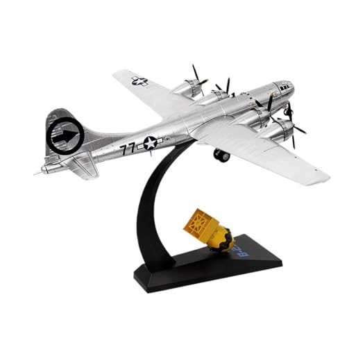 1:300 Für Druckgussmetall 144 WWII B29 Bomber (mit Ständer) Modellflugzeug Spielzeug Militärlegierung Ornament Sammlung Souvenir Geschenk von JXYAQTSOF