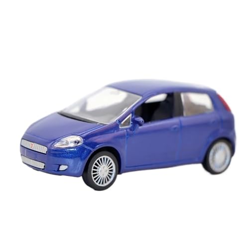 1:43 für FIAT Grande Punto Blau Legierung Statische Auto Modell Sammeln Display Home Dekoration von JXYAQTSOF