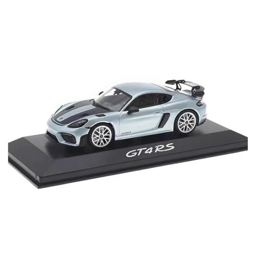 1:43 für Porsche 718 Cayman Gt4 Rs Druckgusslegierung Berühmtes Automodell Home Decor Collection von JXYAQTSOF