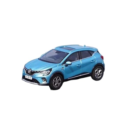 1:43 für Renault CAPTUR Druckguss-Legierung statisches Automodell Heimdekoration Sammlerstück(Blue) von JXYAQTSOF
