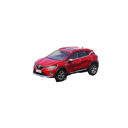 1:43 für Renault CAPTUR Druckguss-Legierung statisches Automodell Heimdekoration Sammlerstück(Red) von JXYAQTSOF
