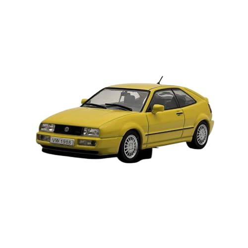 1:43 für Volkswagen Corrado G60 1988 Klassische Druckgusslegierung Statisches Automodell Wohnkultursammlung von JXYAQTSOF