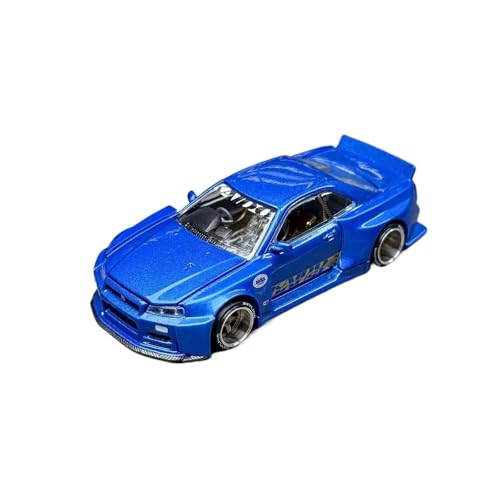 1:64 für Nissan Gt-r Skyline R34 Klassische Modell Auto Sammler Display Stück 1:64 für Nissan Gt-r Skyline R34 Klassische Modell Auto Sammler Display Stück von JXYAQTSOF
