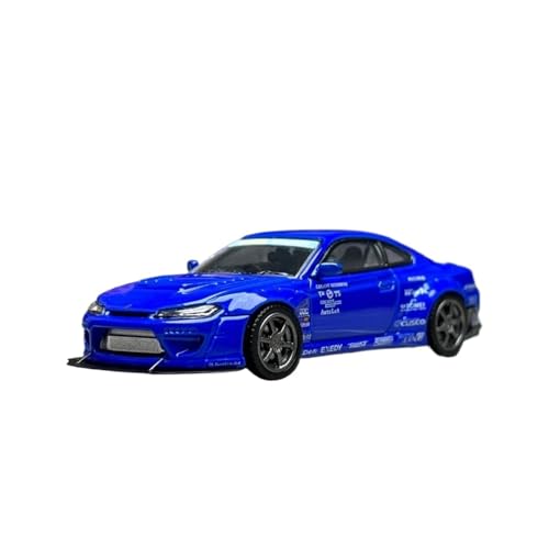 1:64 für Nissan Silvia S15 High Tail Miniatur Replik Bücherregal Ornamente von JXYAQTSOF