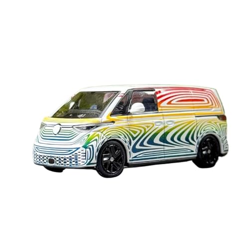 1:64 für Van Rainbow Bus Legierung Fahrzeug Modell Mini Auto Spielzeug Geschenkset 1:64 für Van Rainbow Bus Legierung Fahrzeug Modell Mini Auto Spielzeug Geschenkset von JXYAQTSOF