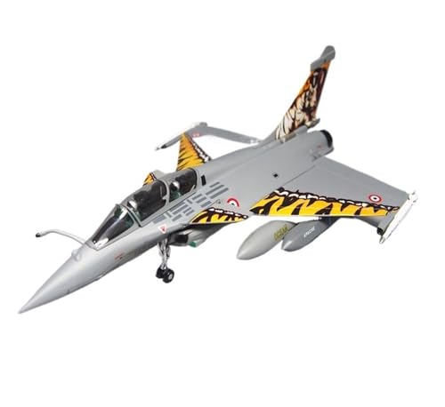 1:72 Für Dassault Rafale B Druckguss-Metallflugzeug-Legierungsmodell Spielzeug (mit Ständer) Kampfflugzeug Militärornamente Gedenken An Die Französische Luftwaffe von JXYAQTSOF