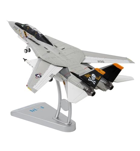 1:72 Für Flugzeugdruckguss-Metallmodell F14A Spielzeug Tomcat-Kampfflugzeuglegierung Militärsammlung Ornament (mit Ständer) Geschenk-Souvenir Für Erwachsene von JXYAQTSOF