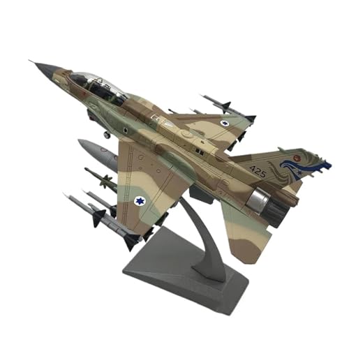 1:72 Für Israelische F-16i Storm Simulation Alloy Fighter Aircraft Modell Fertig Alloy Druckgussflugzeug von JXYAQTSOF