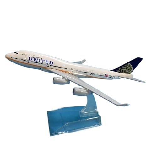 Druckgussmetall 1:400 Maßstab Für United Boeing B747 400 Flugzeugmodell Miniatur-Luftfahrtmodellflugzeug 16cm Druckgussmetall 1:400 Maßstab Für United Boeing B747 400 Flugzeugmodell Miniatur-Luftfahrtmodellflugzeug 16cm von JXYAQTSOF